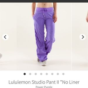 RARE lululemon Studio Pant II